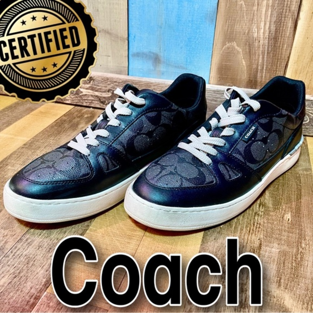 Coach Clip Court Sneaker Style C8965 🔥EUC Sz 9.5​